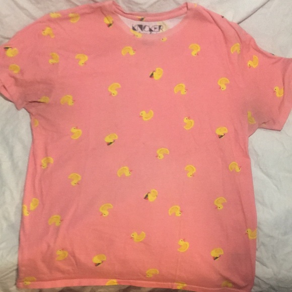 Knicker bocker Rubber ducky all over print tee - Picture 1 of 5